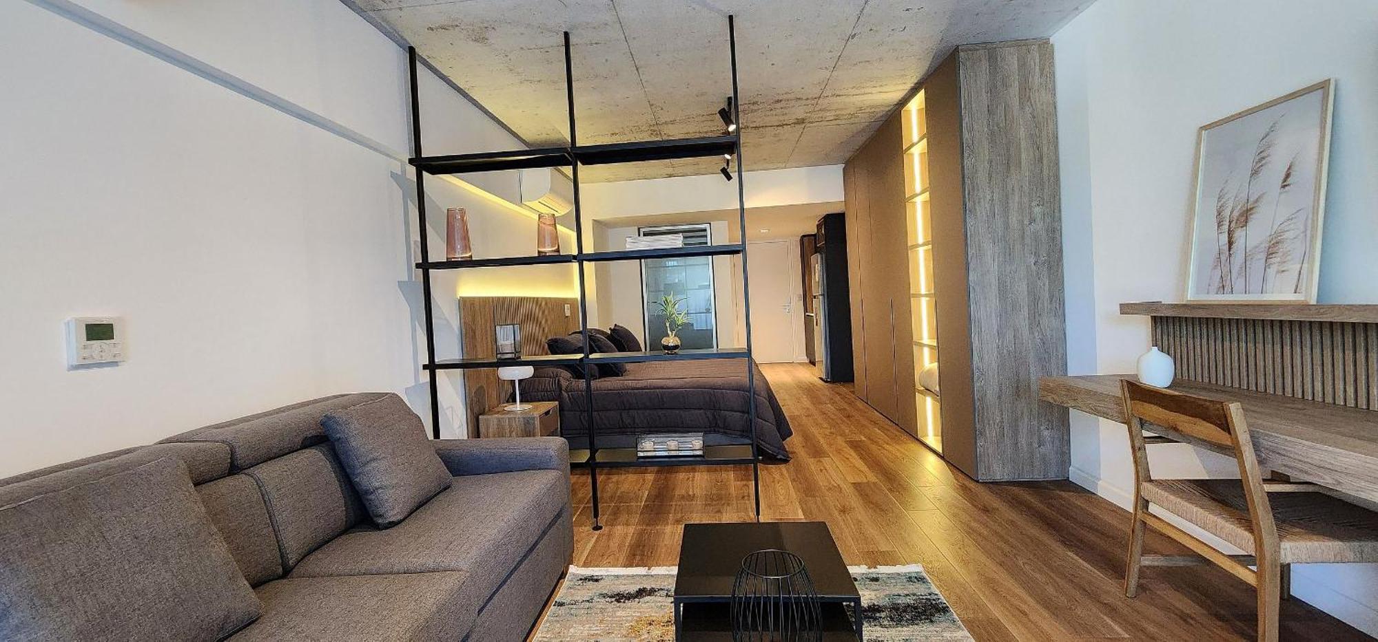 Apartamento Luxury Loft En Buenos Aires-modern Design Con Spa